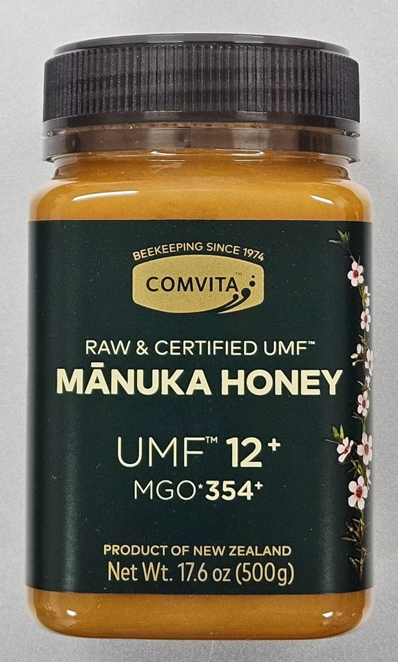 Comvita New Zealand Manuka Honey Certified UMF 12+ MGO 354+ 17.6oz Exp 04/2028