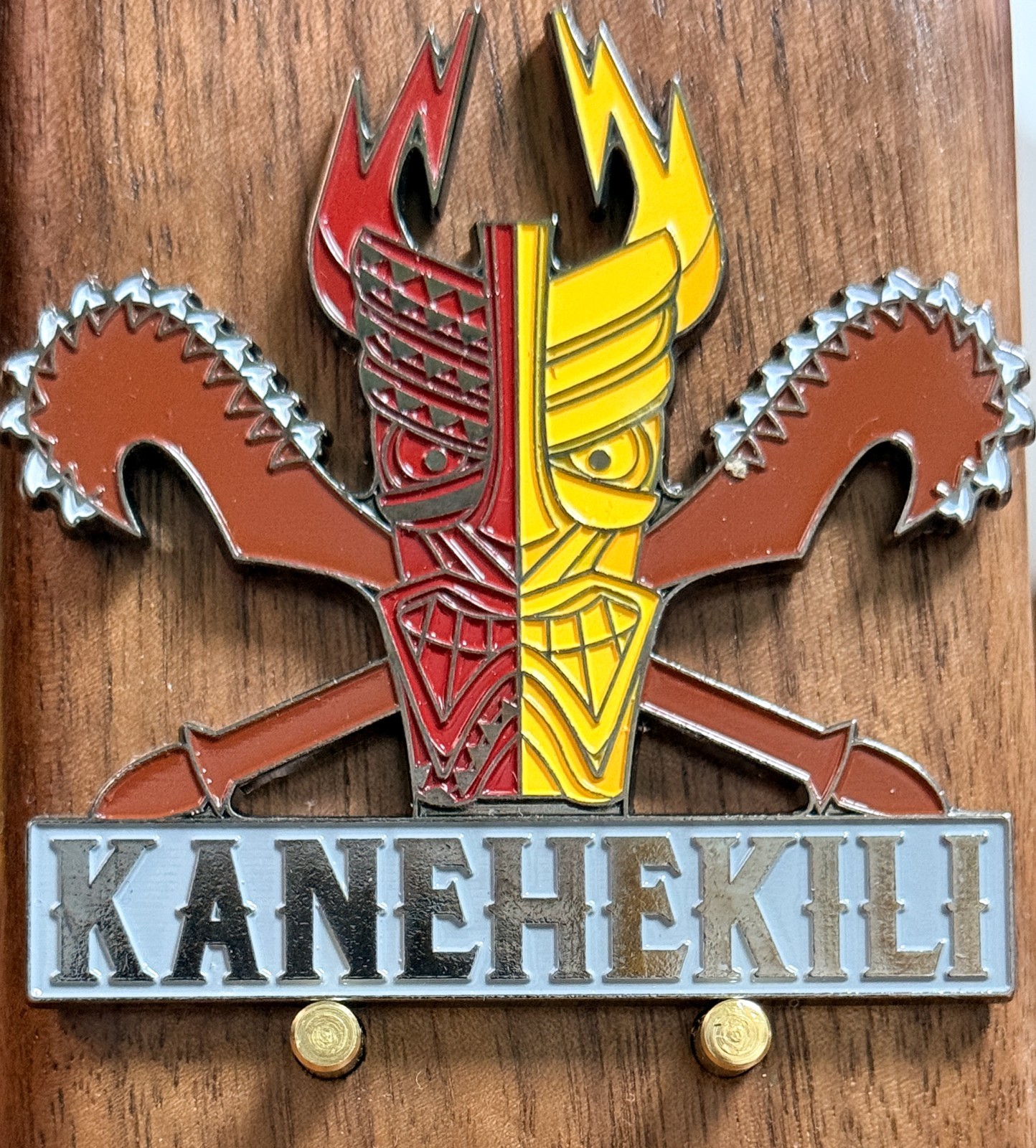 25th Tropic Thunder Kanehekili Hawaiian Tiki Artillery Challenge Coin  W#11