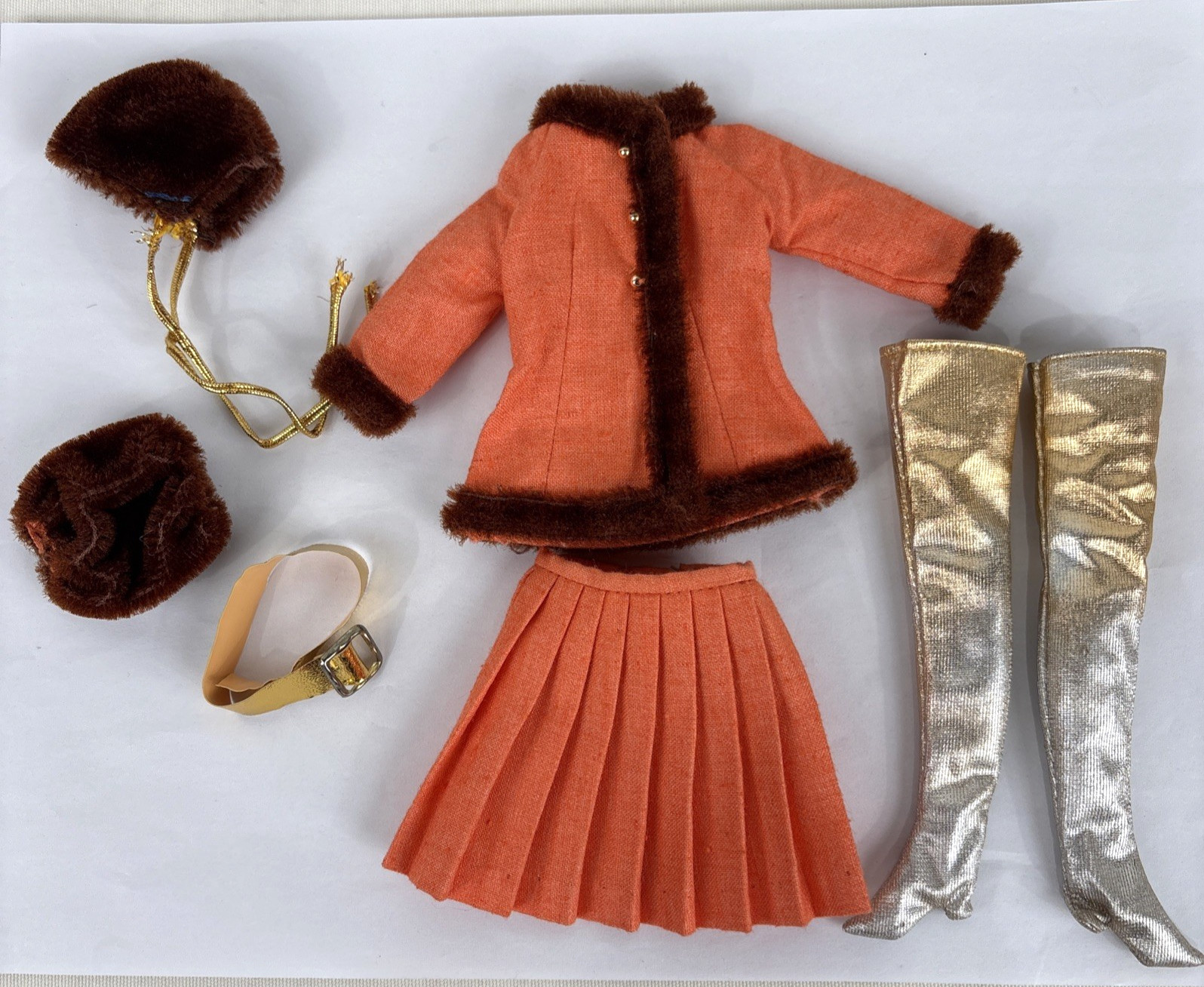 Vintage 1969-70 Barbie Winter Wow #1486 Complete Outfit- No Doll Vintage 1969-70 Barbie Winter Wow #1486 Complete Outfit- No Doll
