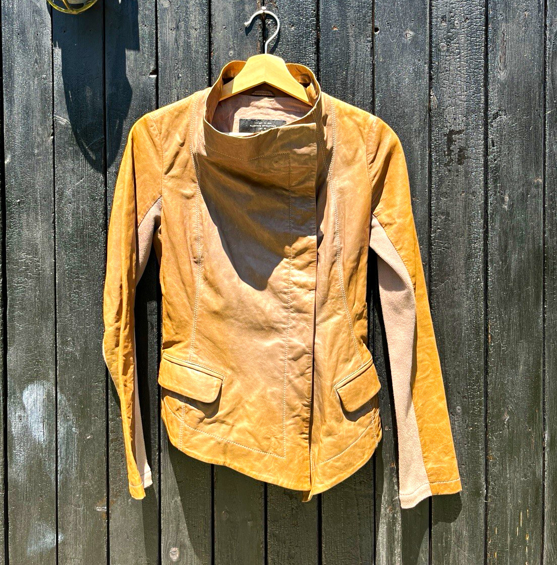Archival ‘AllSaints Spitalfields’ “Jacks Place” Leather Moto Jacket