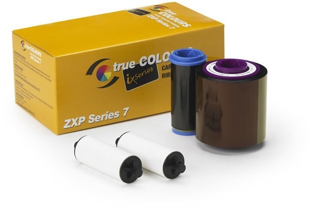 Zebra Color Ribbon YMCKO 800077-742 - 750 Prints, ZXP7 Zebra Color Ribbon YMCKO 800077-742 - 750 Prints, ZXP7