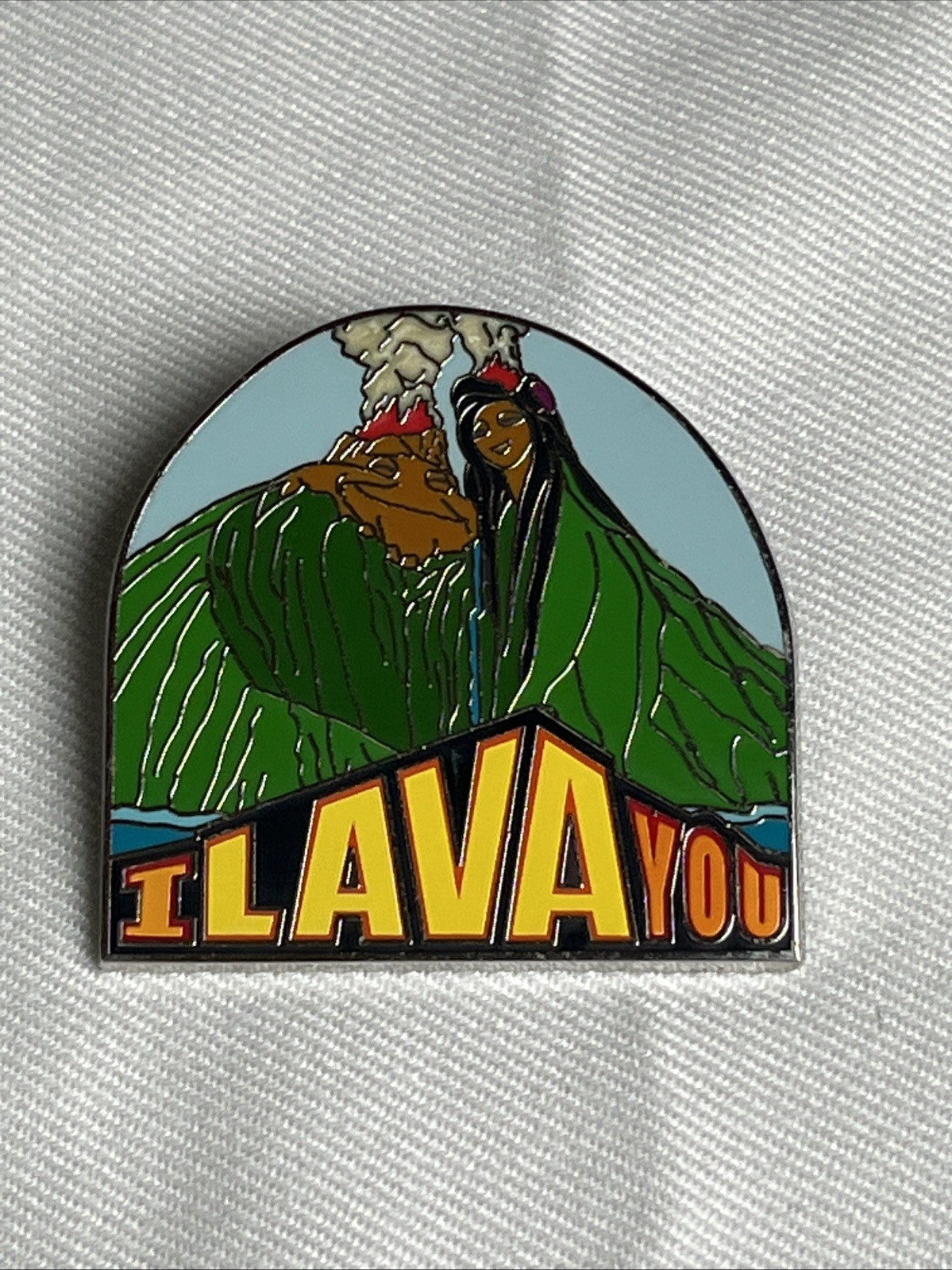 Disney 2015 Pixar Shorts Uku and Lele  Volcano I LAVA YOU Pin Volcanoes