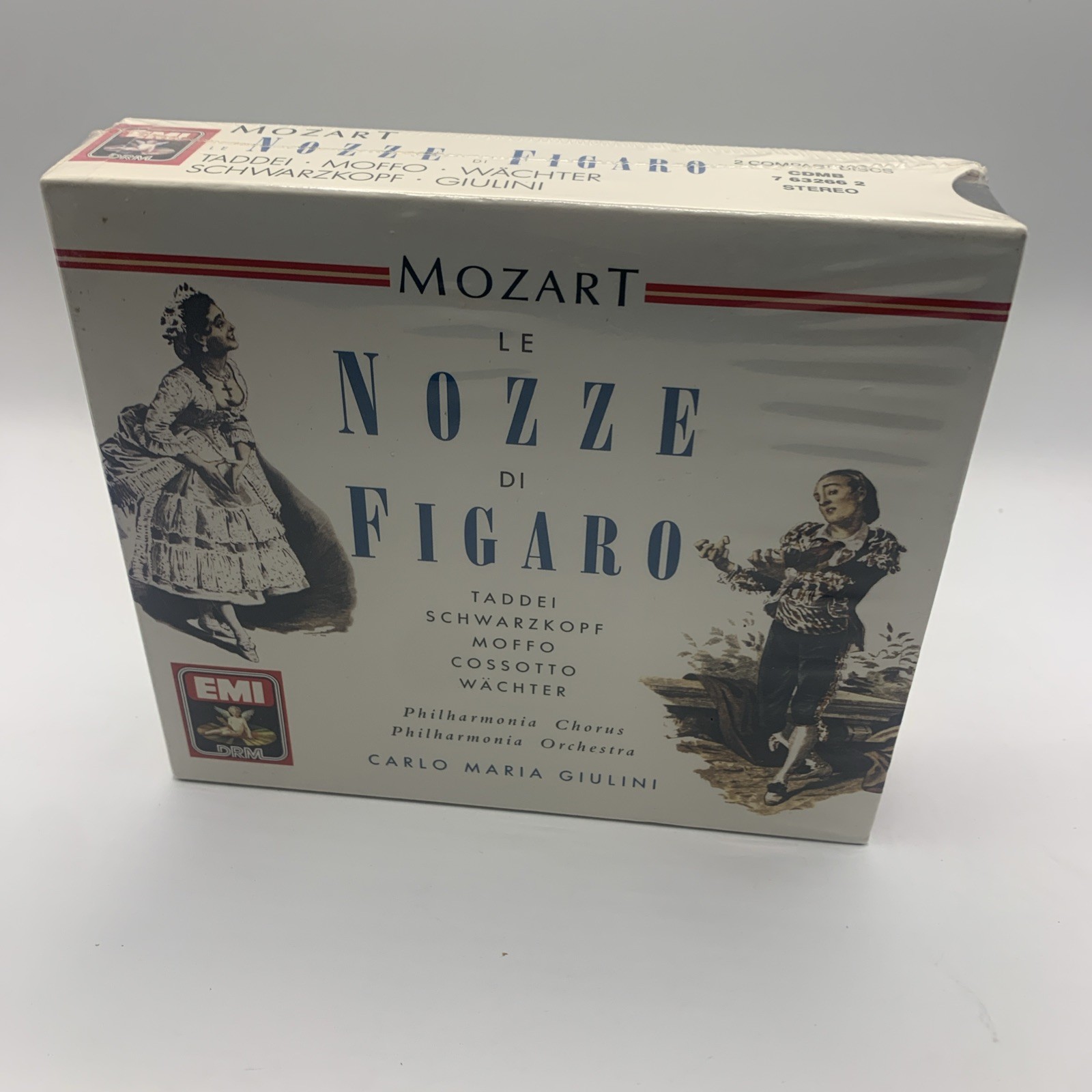 Mozart Le Nozze Di Figaro Mozart, Wolfgang Amadeus & Carlo Maria Giulini NEW 