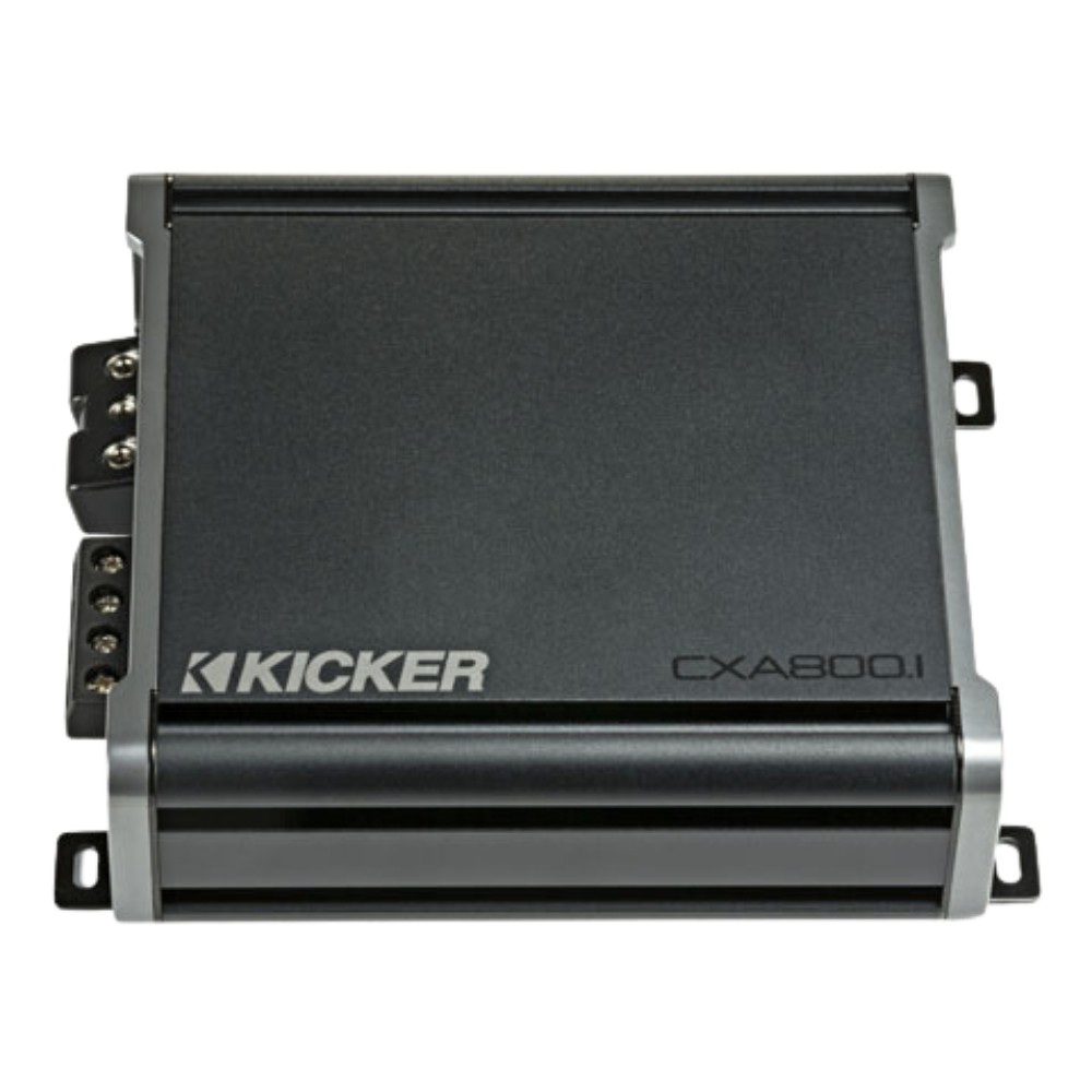 Kicker CXA800.1 - CX-Series 800W Mono Class D Subwoofer Amplifier - 46CXA8001T