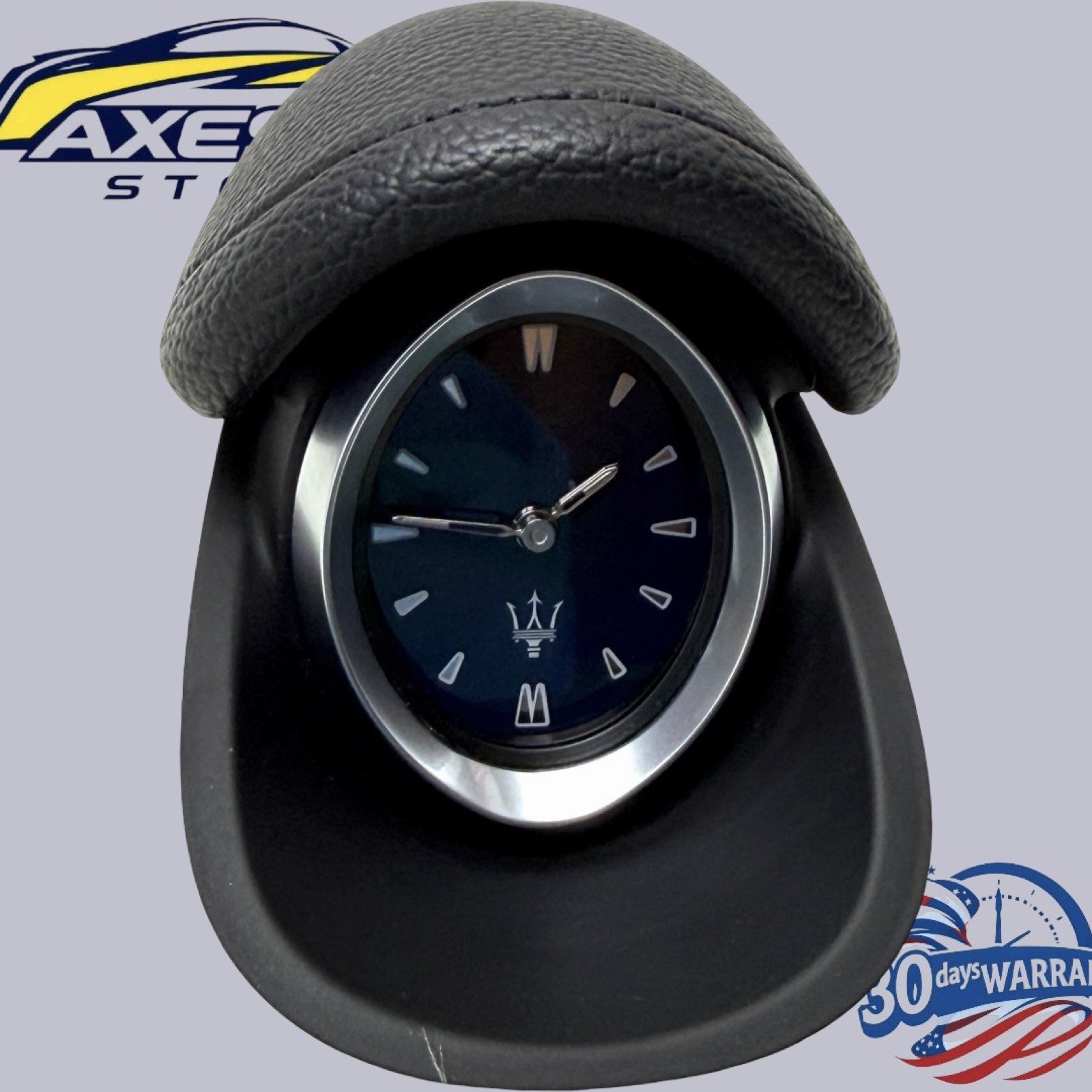 14-18 Maserati Ghibli M157 Center Dashboard Analog Clock w/Trim OEM 51k