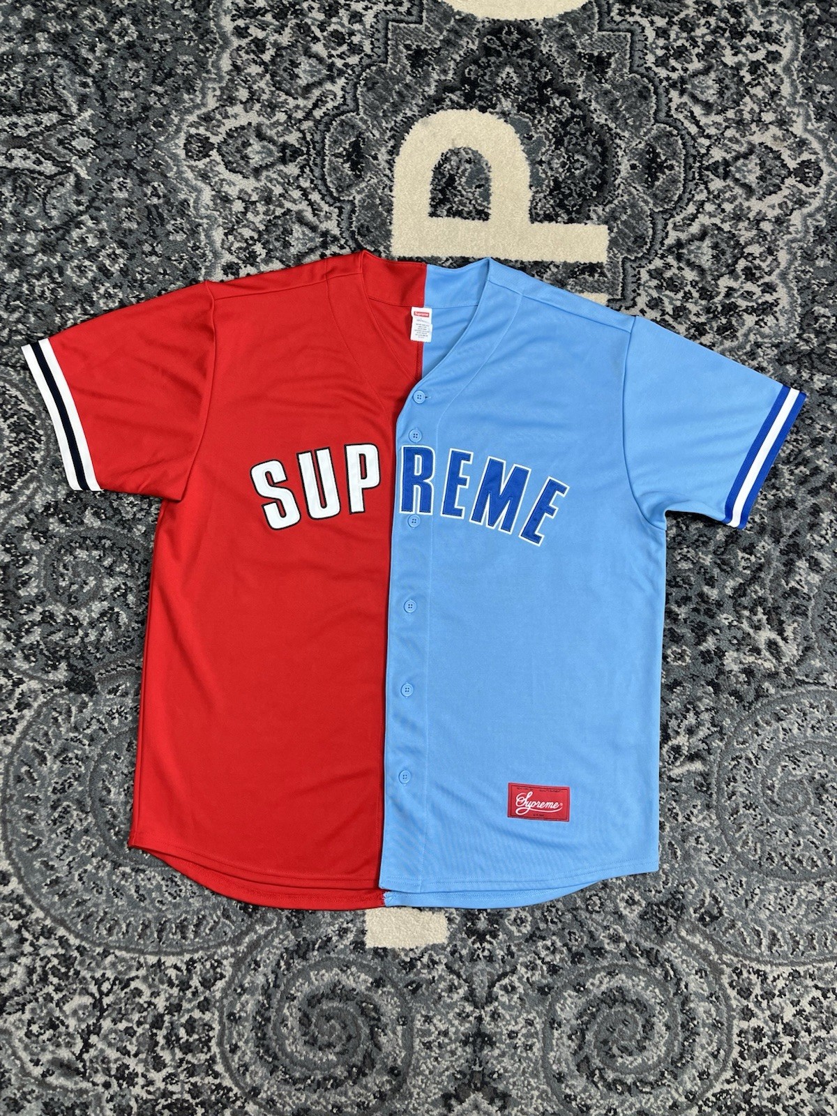 Men’s 2021 Supreme Don’t Hate Baseball Jersey Size Large Preowned 100% Authenic Men’s 2021 Supreme Don’t Hate Baseball Jersey Size Large Preowned 100% Authenic