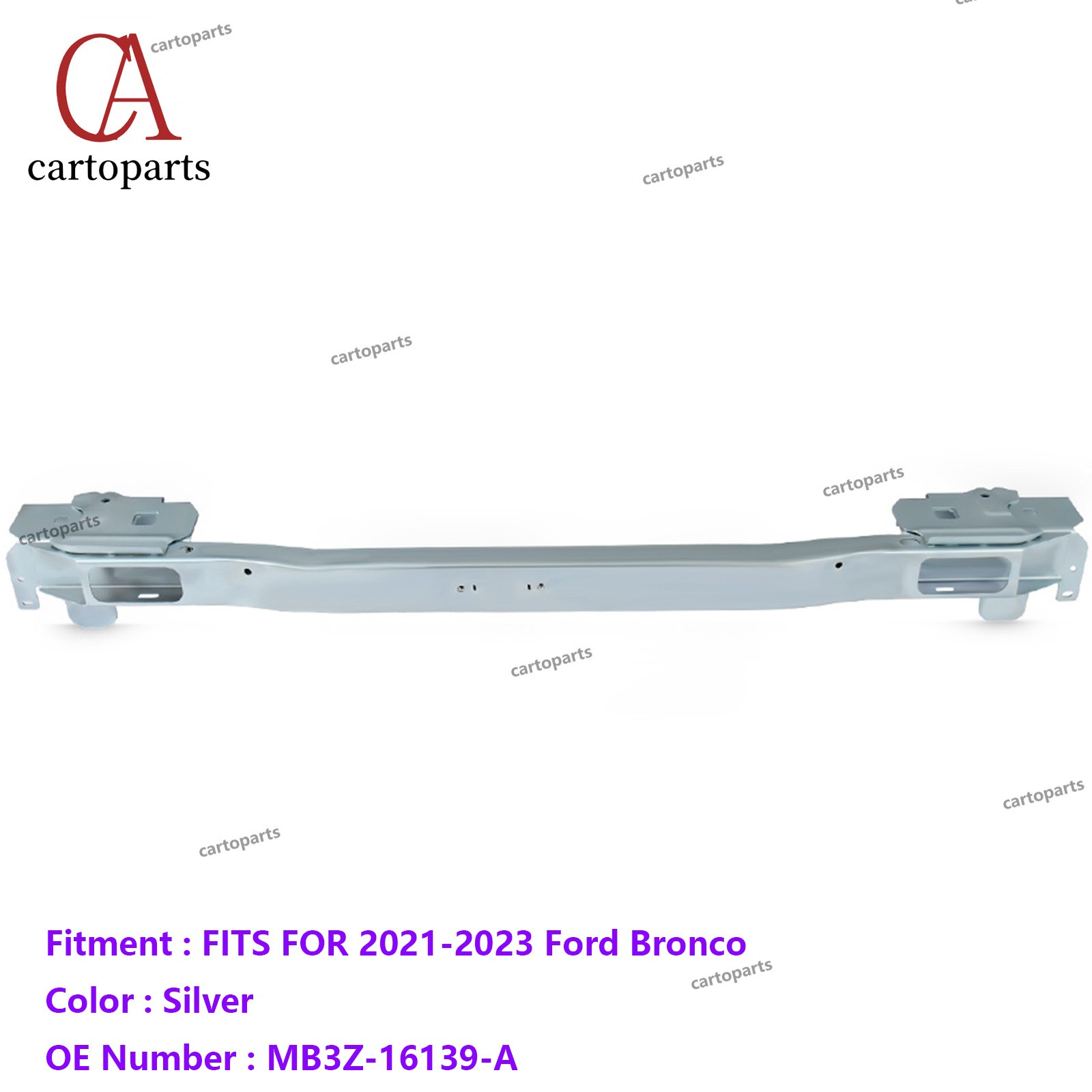 For 2021-2023 Ford Bronco Radiator Support Assembly Lower Tie Bar MB3Z-16139-A