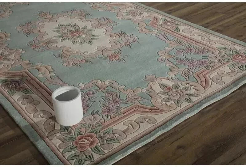 Premium Quality Hand Tufted Area Rug 8x10 Aubusson Design Wool Rug Gift Carpet Premium Quality Hand Tufted Area Rug 8x10 Aubusson Design Wool Rug Gift Carpet