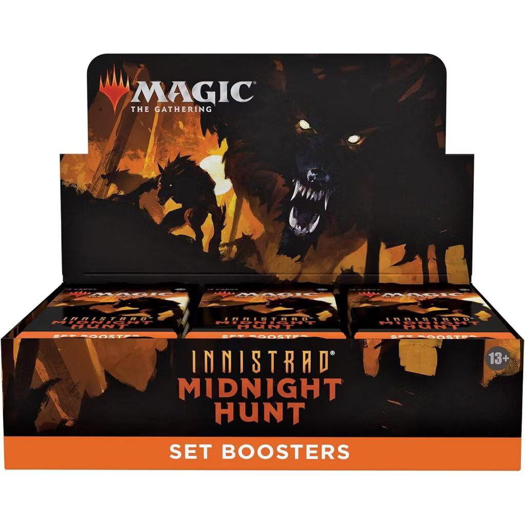Magic The Gathering Innistrad Midnight Hunt Set Booster Box 12 Count Pack of 30