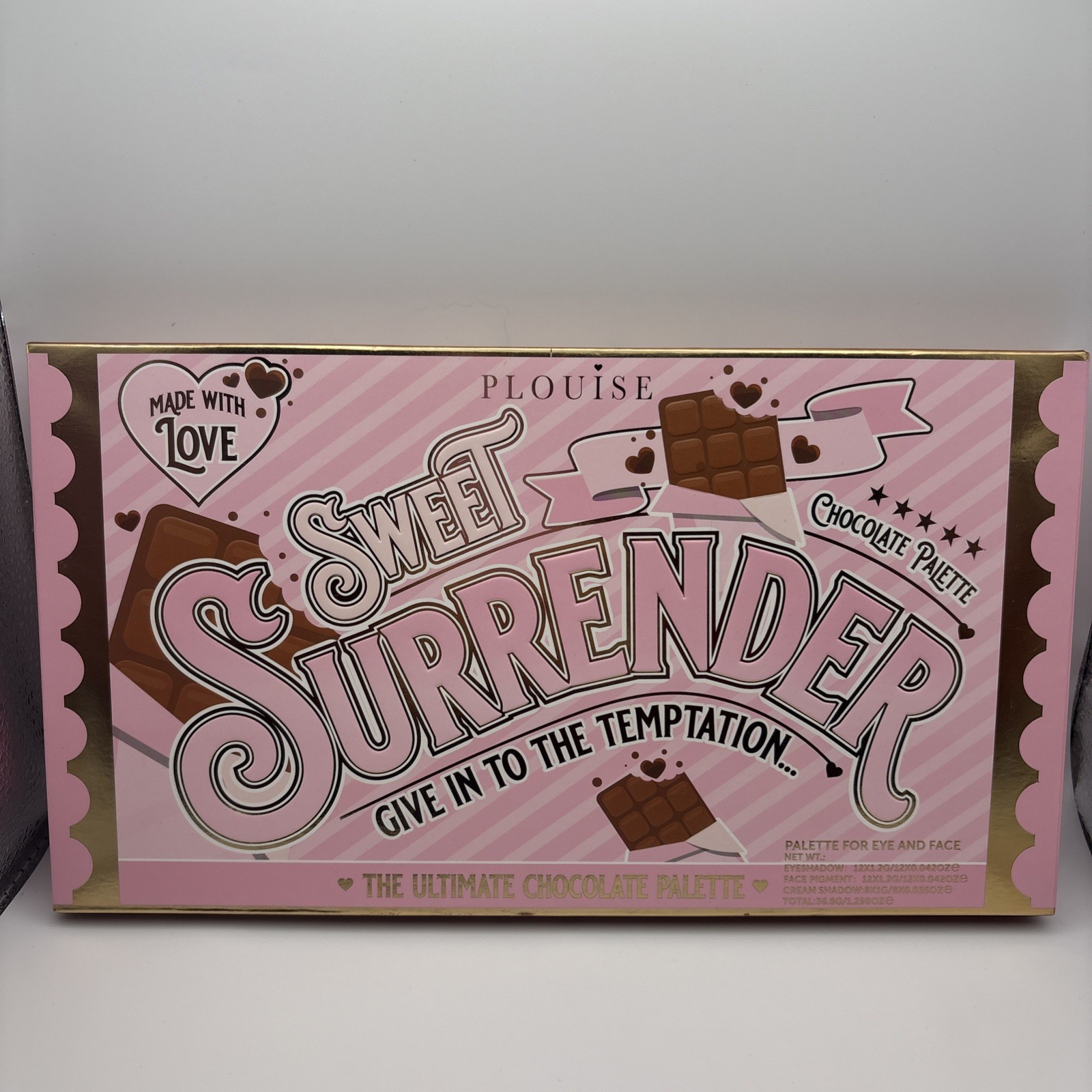 NEW IN BOX PLOUISE SWEET SURRENDER THE ULTIMATE CHOCOLATE PALETTE - 32 SHADES NEW IN BOX PLOUISE SWEET SURRENDER THE ULTIMATE CHOCOLATE PALETTE - 32 SHADES