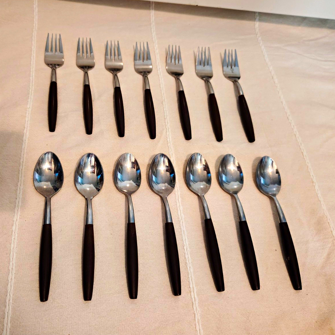Vintage Hearthside Stainless Steel Flatware - In Japan Vintage Hearthside Stainless Steel Flatware - In Japan