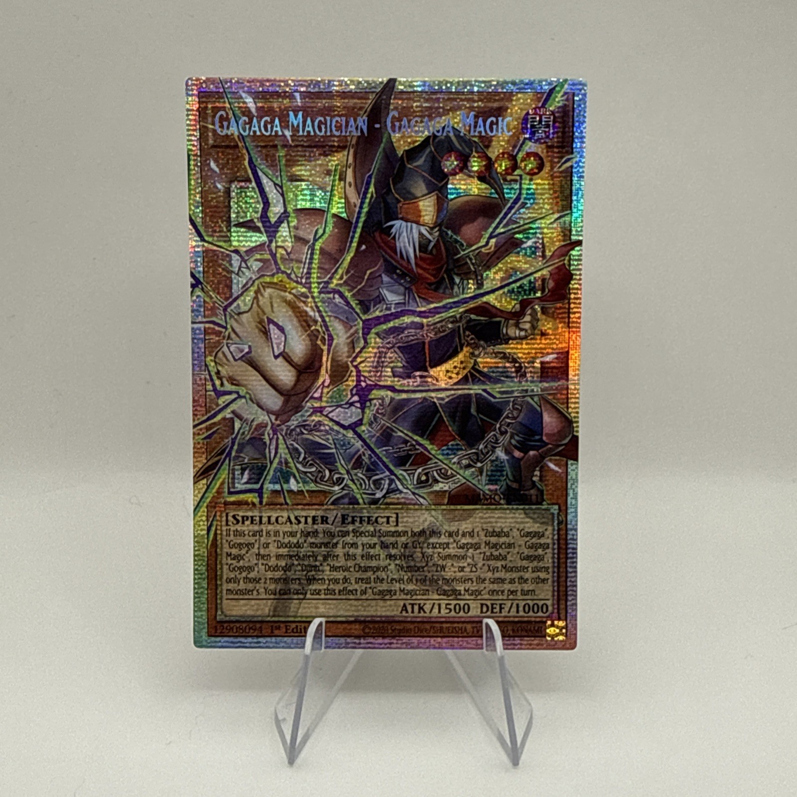 Yugioh - Gagaga Magician - Gagaga Magic Starlight Overframe MAMO-EN011 Yugioh - Gagaga Magician - Gagaga Magic Starlight Overframe MAMO-EN011