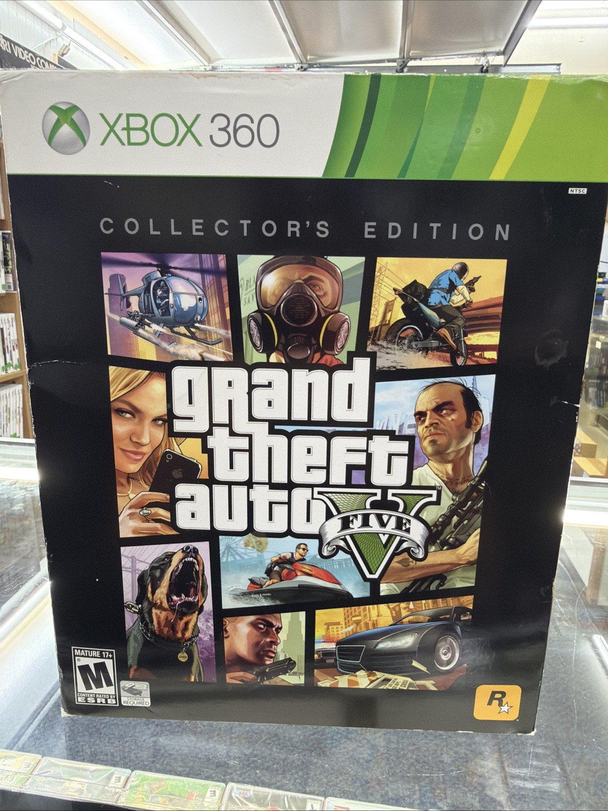 Grand Theft Auto V - Collector\'s Edition (Xbox 360, 2013) CIB