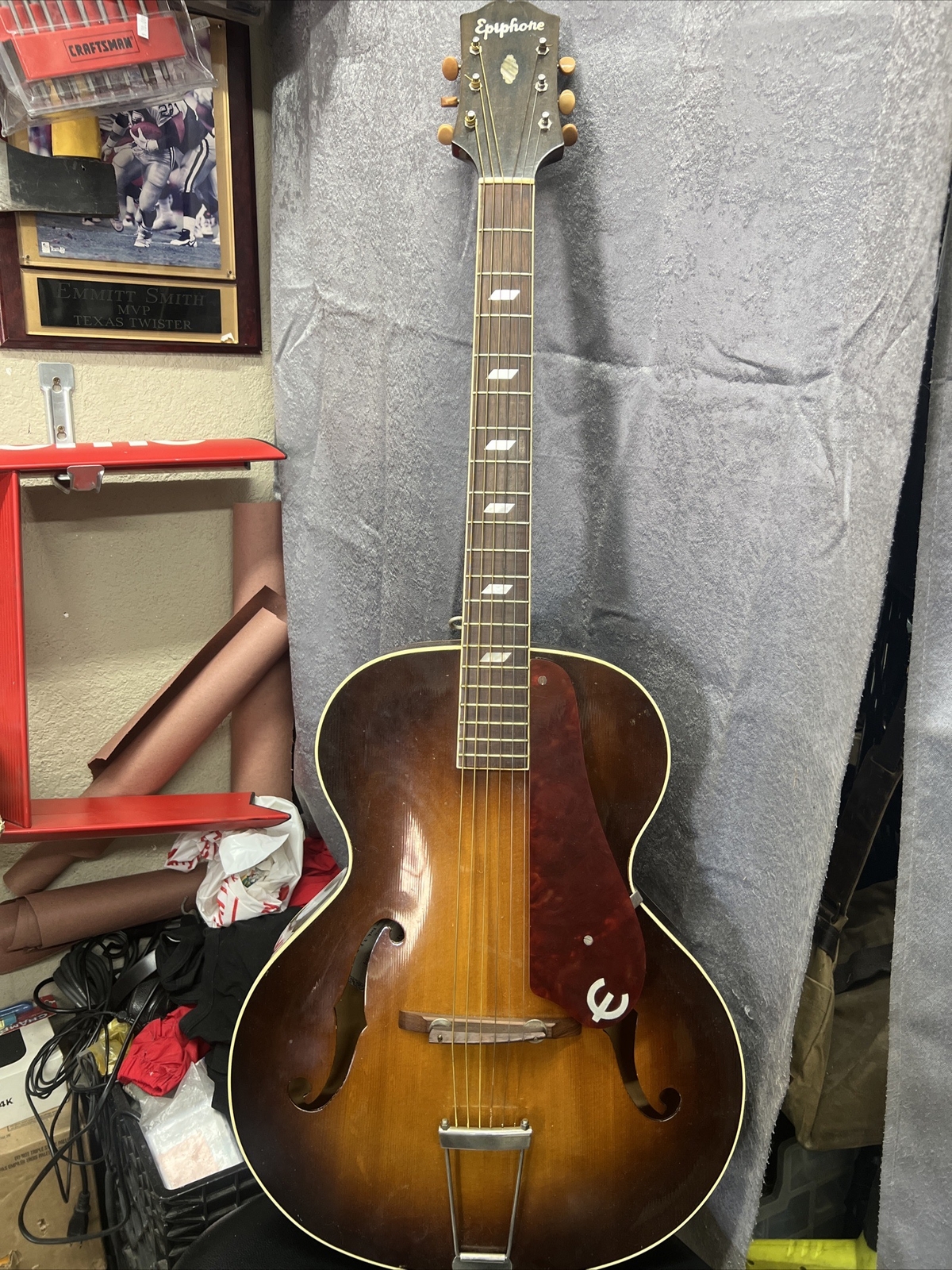 Vintage EXTREMELY RARE 1949 Epiphone Blackstone 6 String Acoustic Guitar