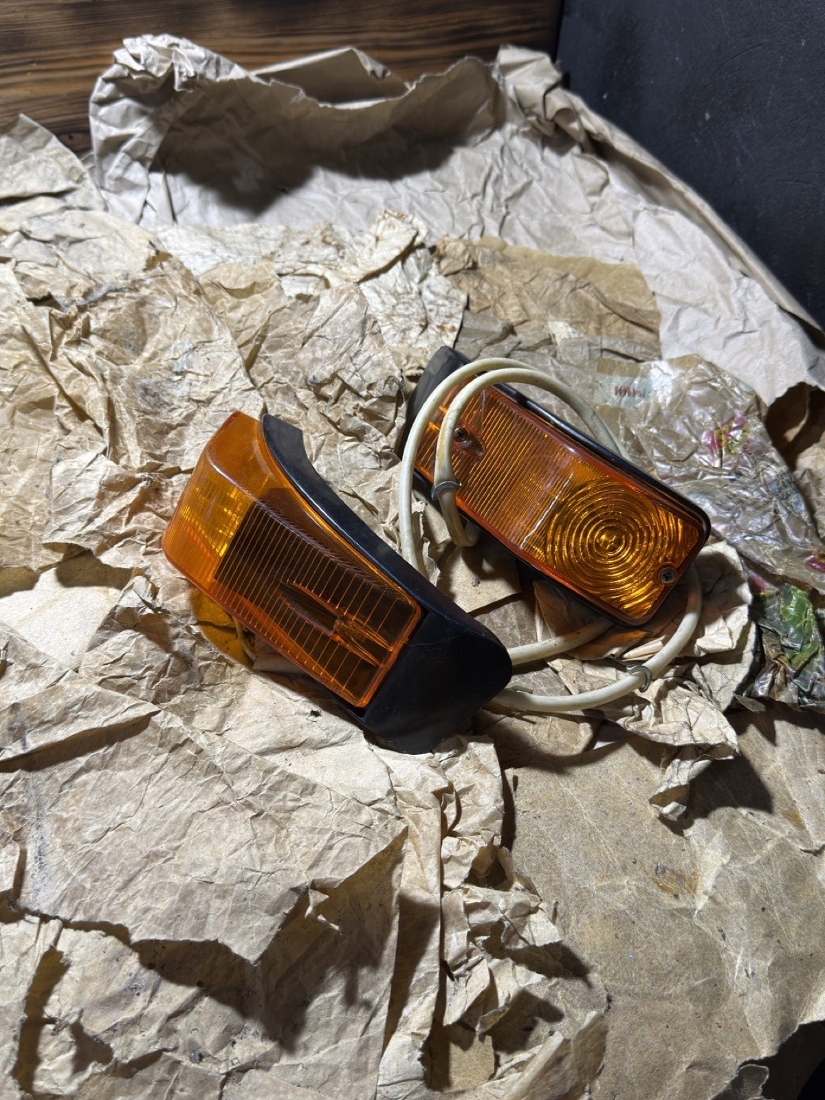 Original Rary Gaz 24 Volga Turn signals front right left with gaskets