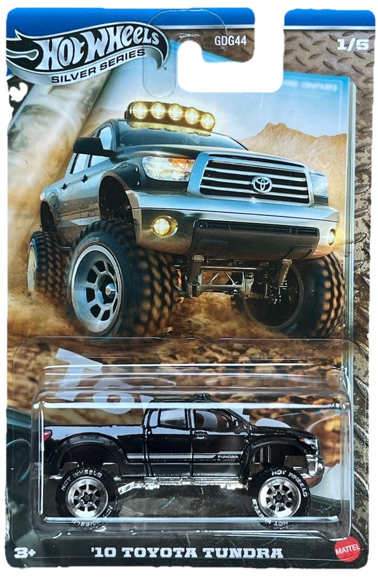 HOT WHEELS 2010 TOYOTA TUNDRA SILVER SERIES