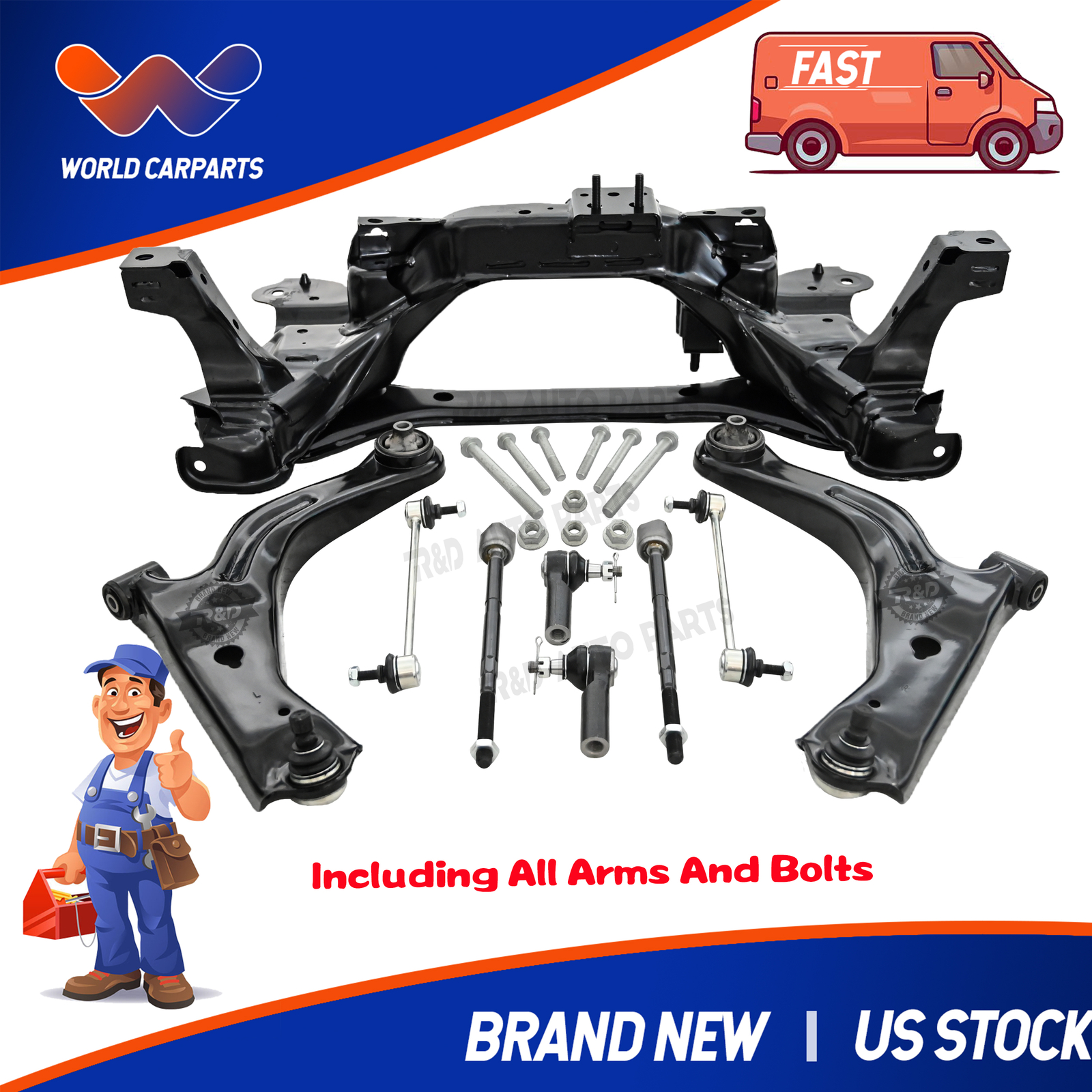 Fits 2009-2012 Ford Escape Front Crossmember Suspension W/Bolts&Stabilier Plate