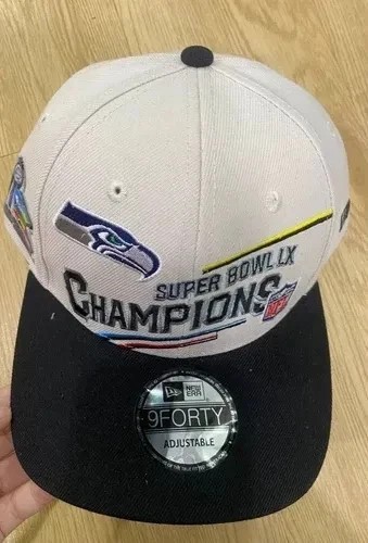 NEW  Seattle Seahawks Super Bowl 60 LX Champions Snapback Football Hat