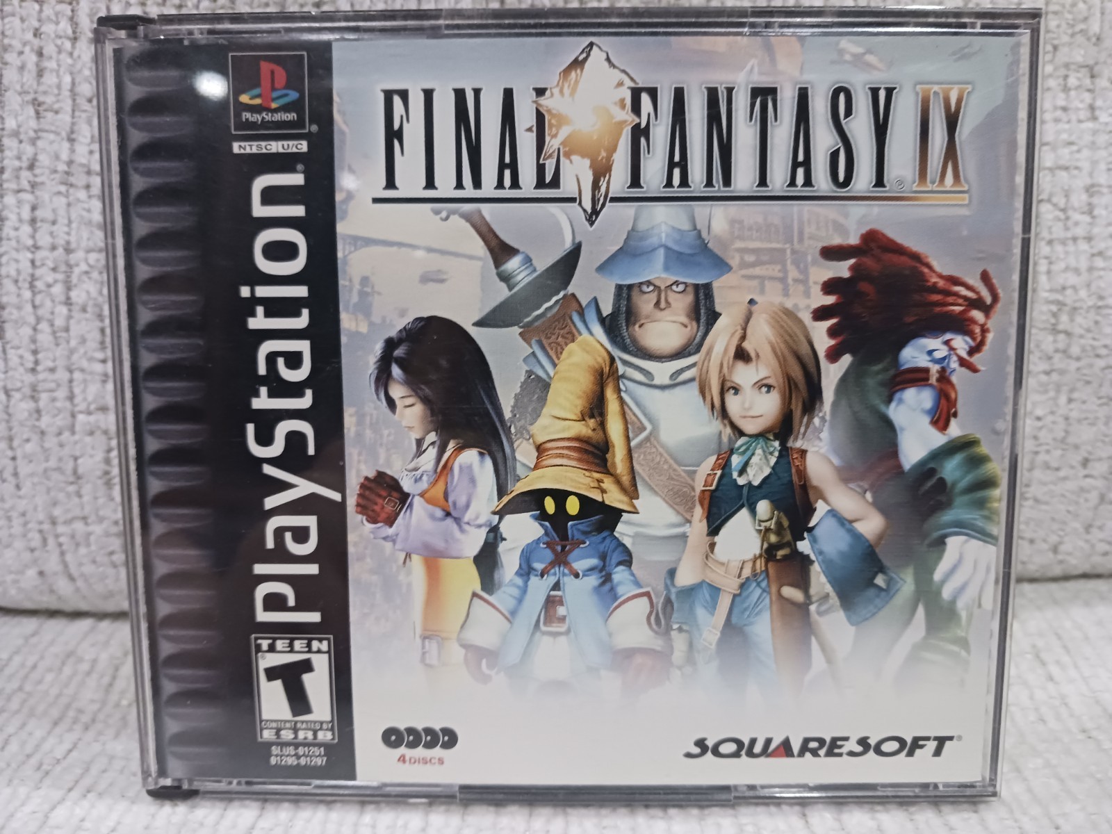 Squaresoft Final Fantasy IX Complete CIB (PS1, 2000) With Registration Card