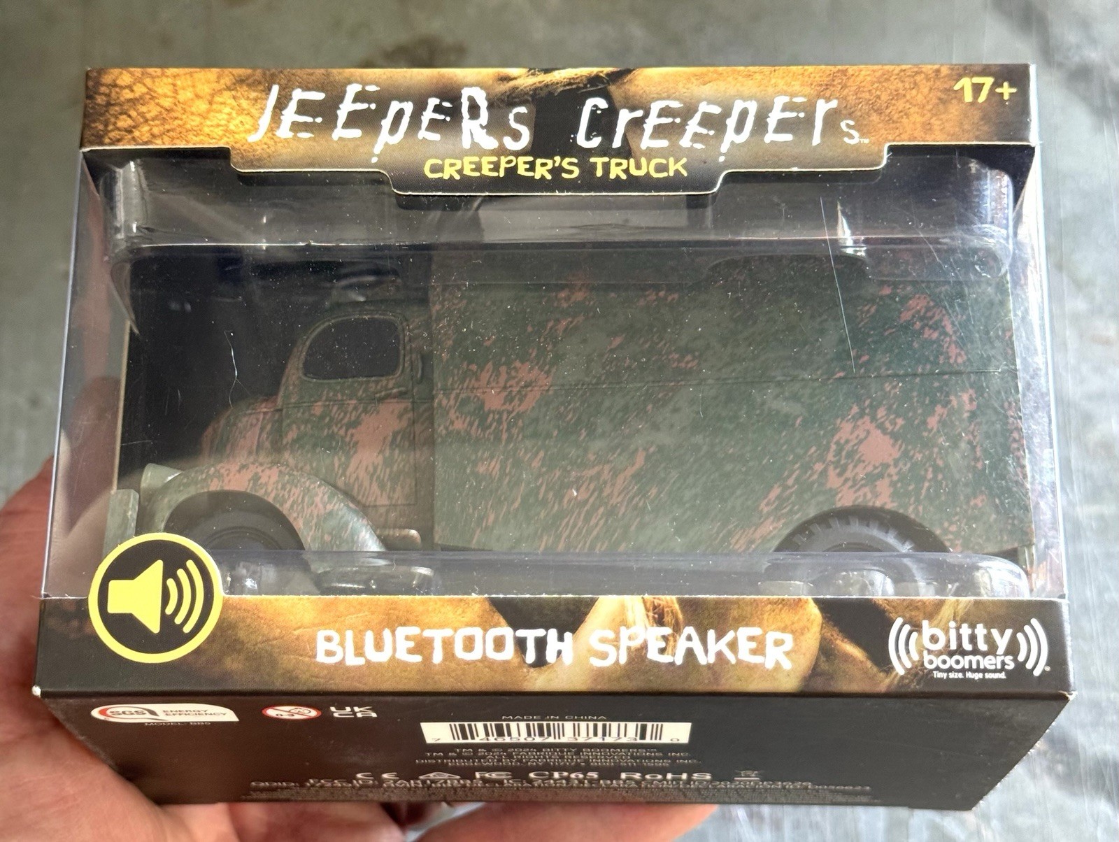 Brand New Sealed Jeepers Creepers Truck Bitty Boomers Bluetooth Speaker Brand New Sealed Jeepers Creepers Truck Bitty Boomers Bluetooth Speaker
