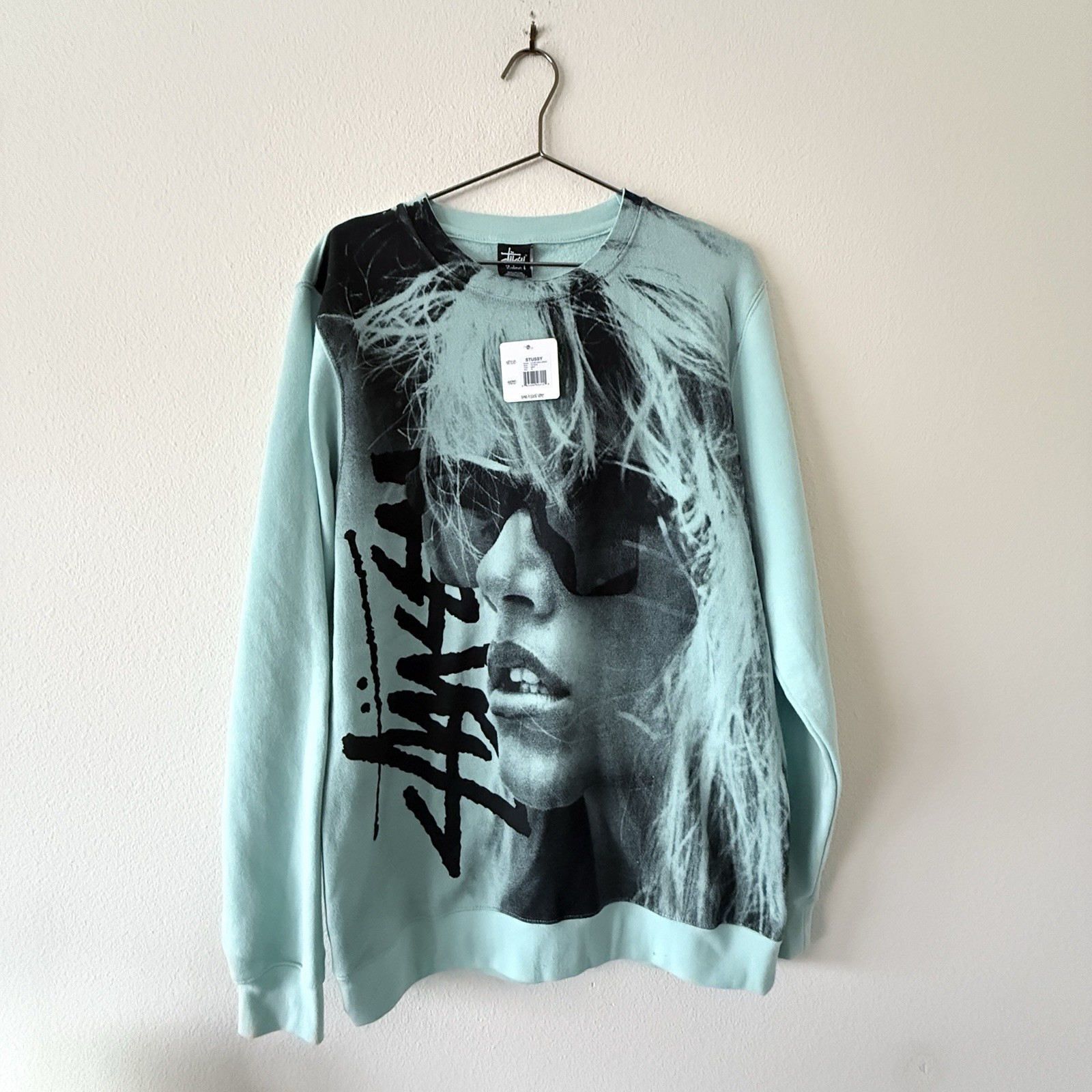 Vintage Stussy Men’s Large Sweatshirt NWT Mint XL Made In USA