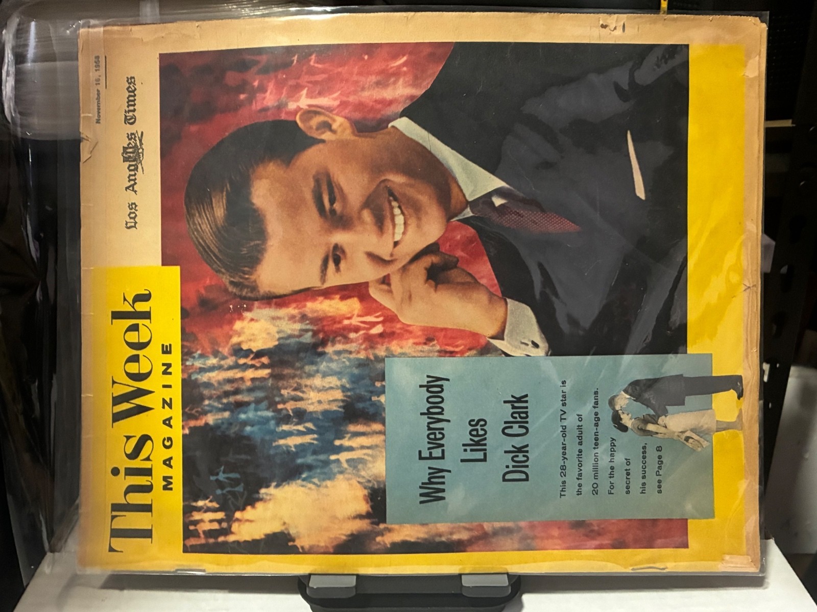 Vintage This Week Magazine Featuring Dick Clark - Classic 1950s Entertainment
