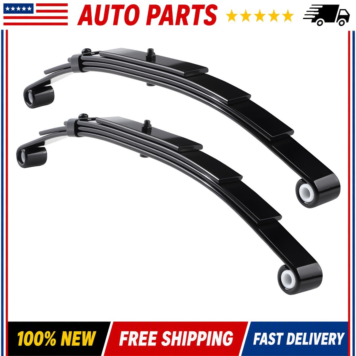 Leaf Spring  Pair Replacement Leaf Spring Heavy Duty Leaf Spring