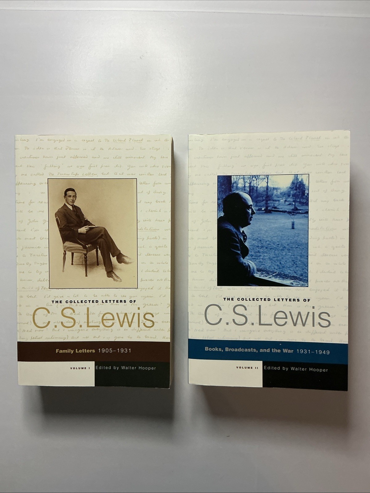 The Collected Letters of C.S. Lewis Volumes I & II Boxed Set Paperback Walter H