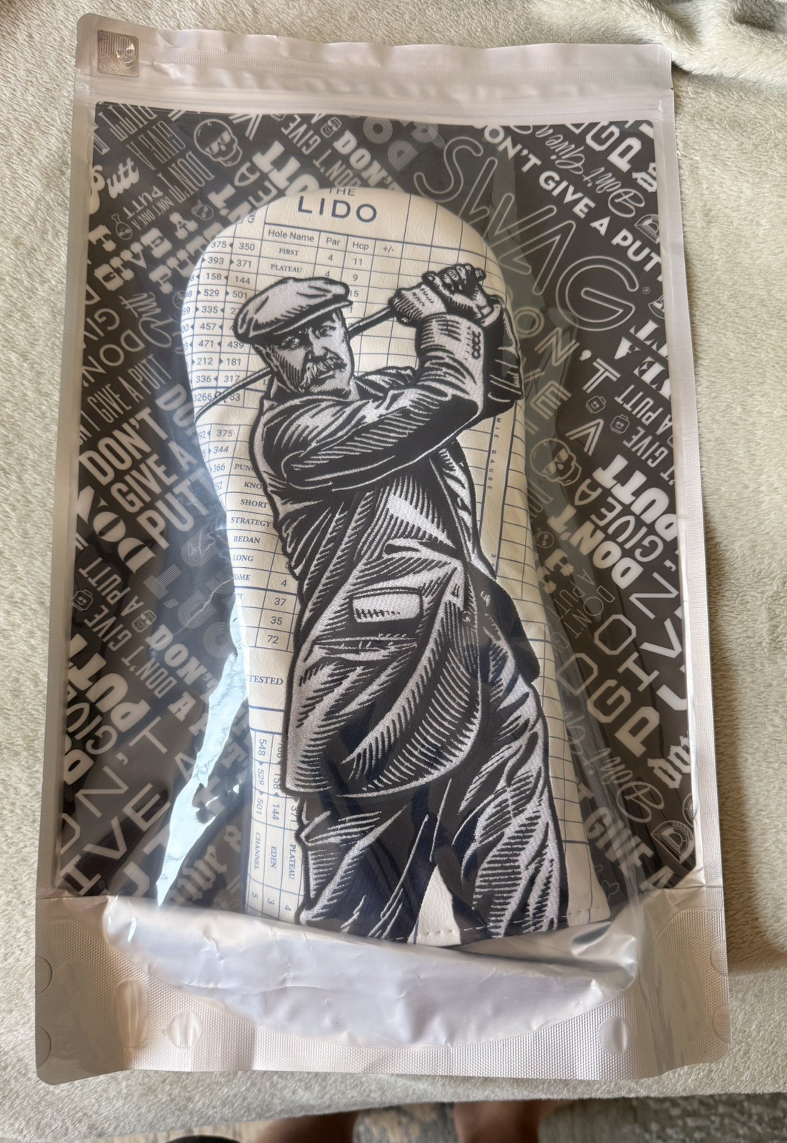 SWAG Golf - Course Cover The Lido RARE Sealed Driver    LAST ONE 