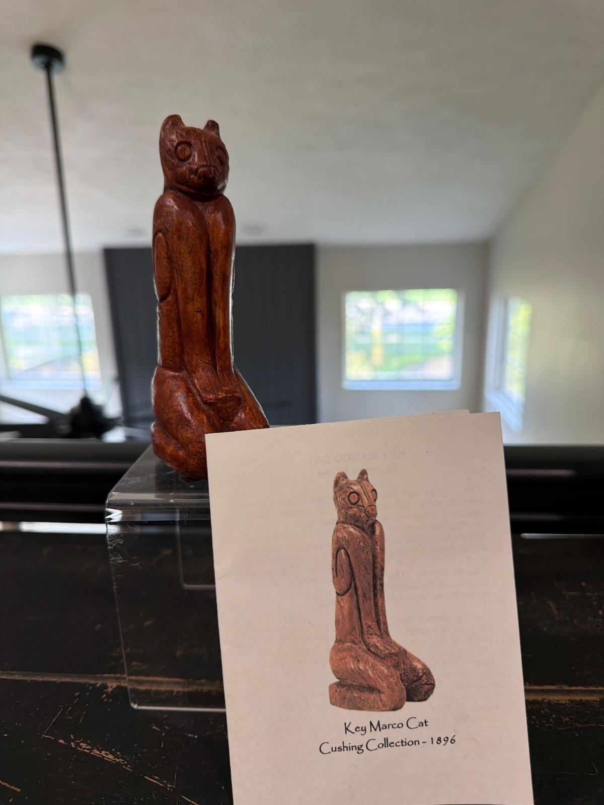 Key Marco Cat Cushing Collection 1896 Orig Museum Model Artist Peter Sottong Key Marco Cat Cushing Collection 1896 Orig Museum Model Artist Peter Sottong