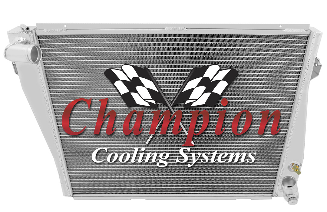 Eagle Champion 2 Row All Aluminum Radiator for 1969 1970 BMW 2800 L6 #EC6974