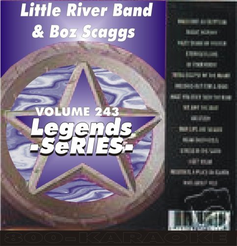 Boz Scaggs LITTLE RIVER BAND Legends Karaoke CD+G LOWDOWN Jojo  LADY Reminiscing