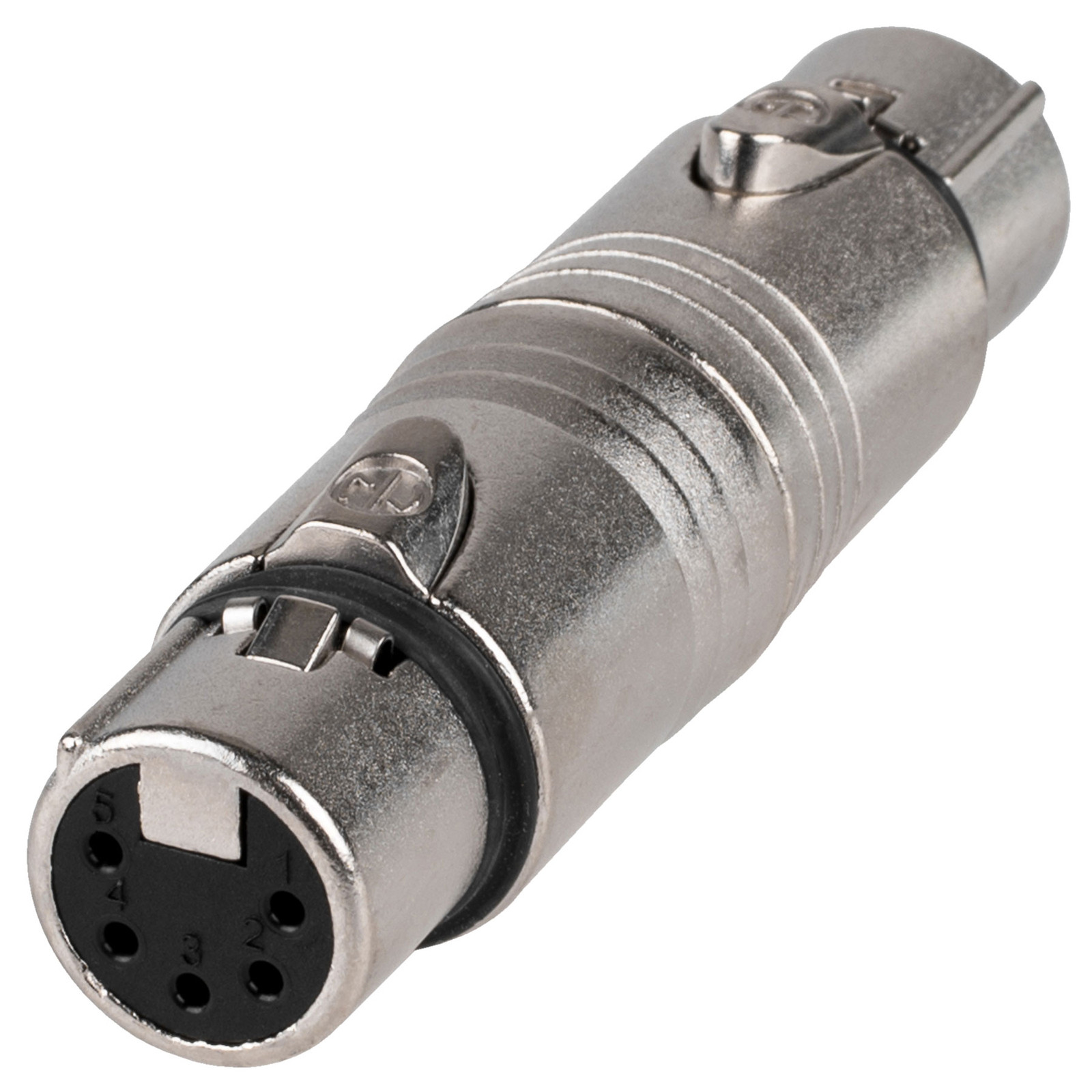 Neutrik NA5FF 5 Pin XLR DMX Female to Female Gender Changer Neutrik NA5FF 5 Pin XLR DMX Female to Female Gender Changer