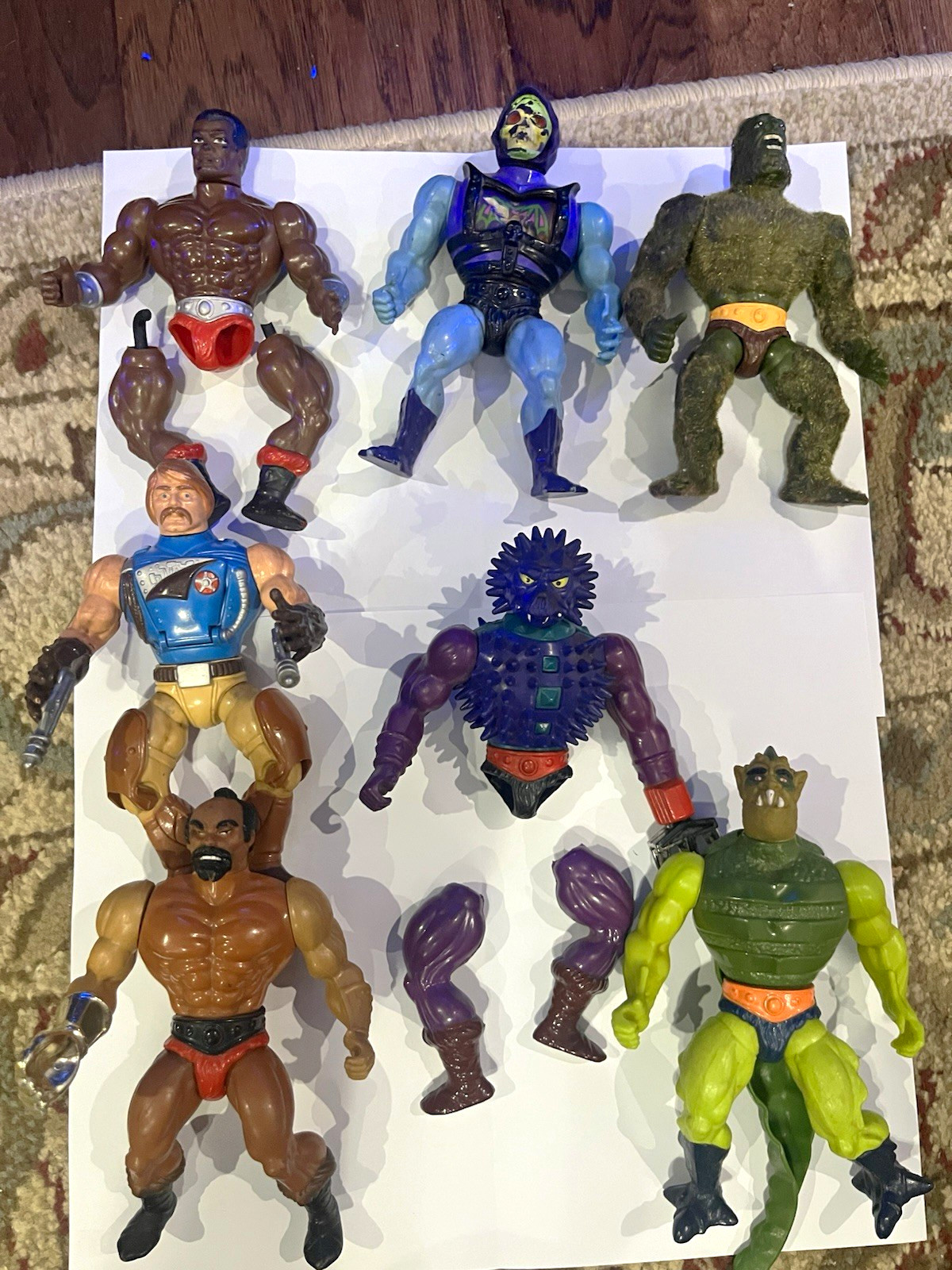 Vintage action figures and parts GI Joe MOTU Star Wars