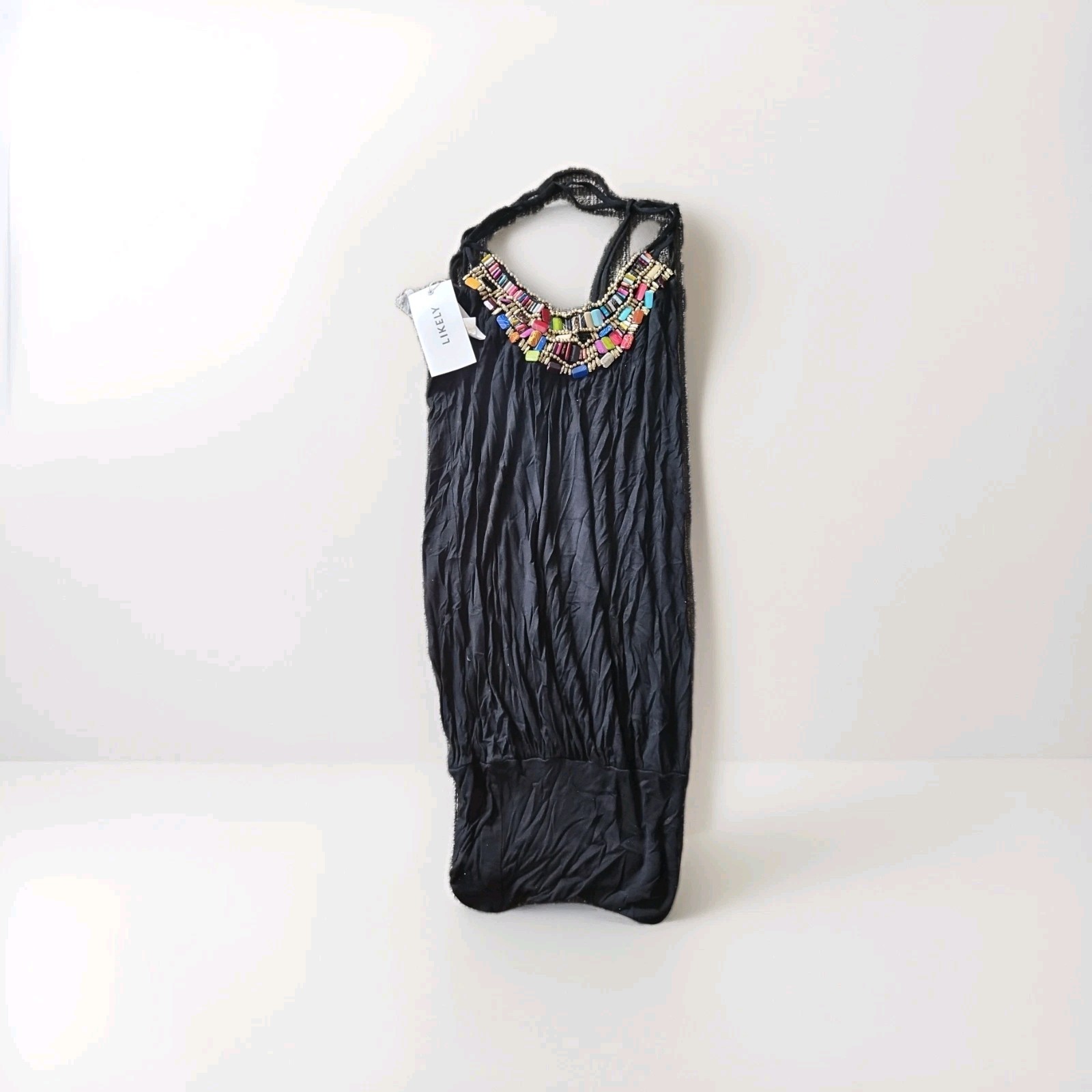LIKELY Womens Tanner Dress With Decorative Neck Design....                   273