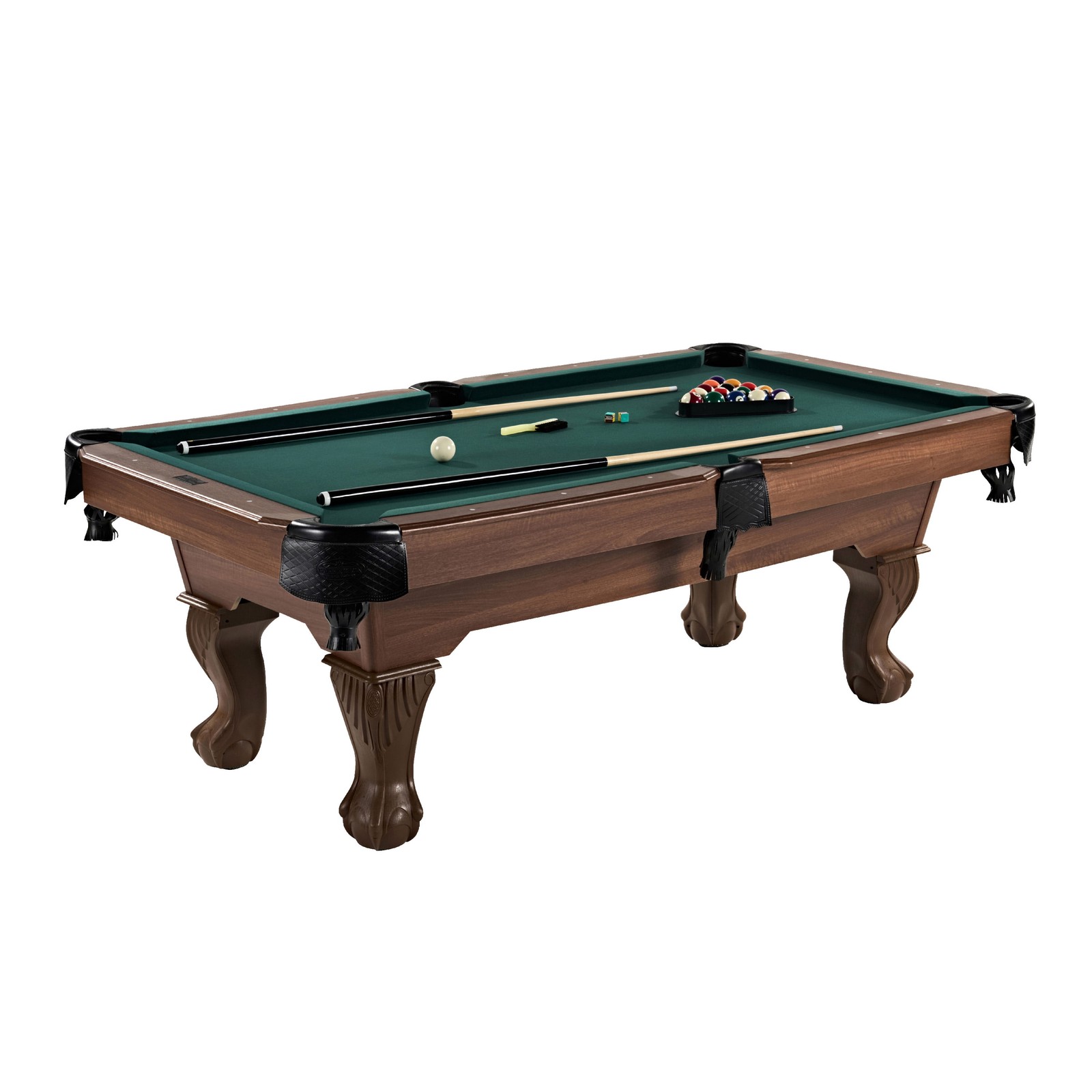 7.25 ft Winstead Pool Table - Full Size Billiard Table with Complete Accessories