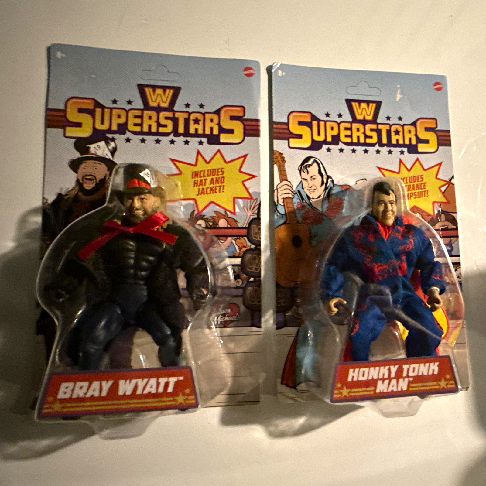 Mattel WWE Superstars 2 wwe superstars  Bray Wyatt & Honky Tonk  w/ Accessories