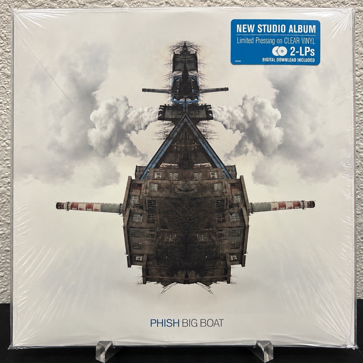 PHISH Big Boat Vinyl 2LP Record NEW SEALED Limited Edition Clear 2016 JEMP006