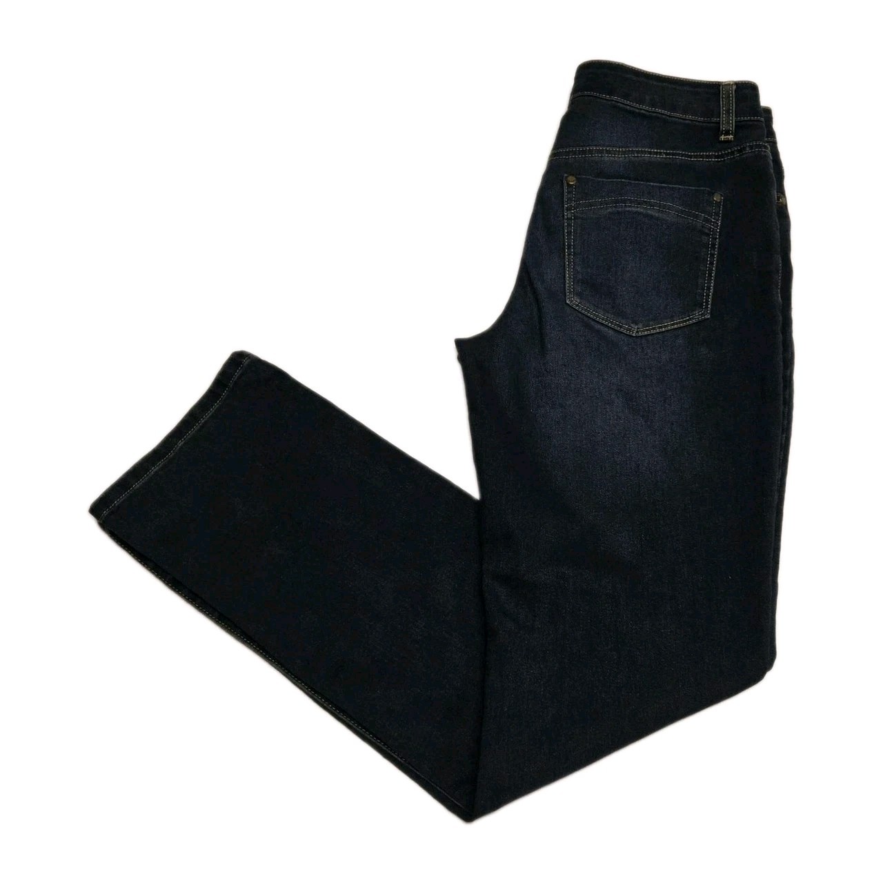 Bandolino Amy Straight Leg Blue Denim Jeans Women\'s Size 6
