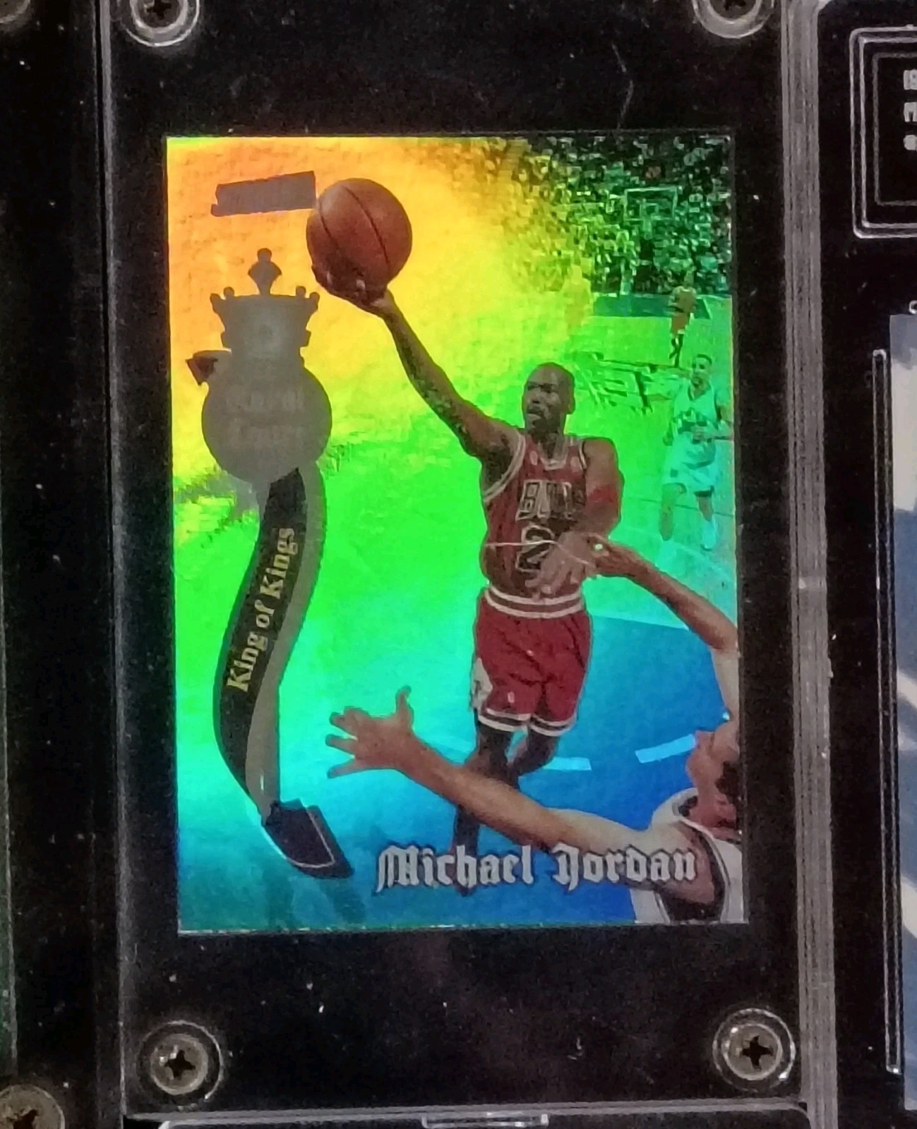 1997-98 STADIUM CLUB ROYAL COURT - KING OF KINGS #RC6 MICHAEL JORDAN Insert 1997-98 STADIUM CLUB ROYAL COURT - KING OF KINGS #RC6 MICHAEL JORDAN Insert