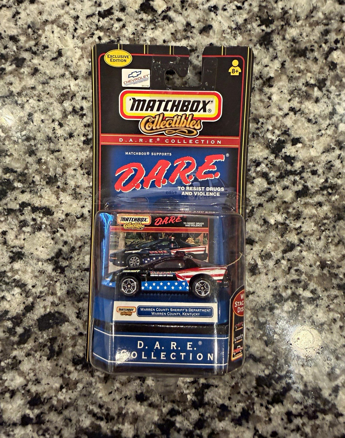 Matchbox D.A.R.E. Collection 1997 Chevy Suburban 1:64 Diecast RWB Exclusive Matchbox D.A.R.E. Collection 1997 Chevy Suburban 1:64 Diecast RWB Exclusive