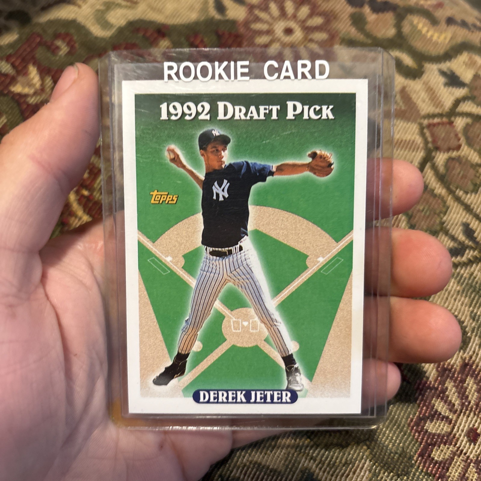 Topps 1993 Topps Derek Jeter 1992 Draft Pick #98 New York Yankees Base