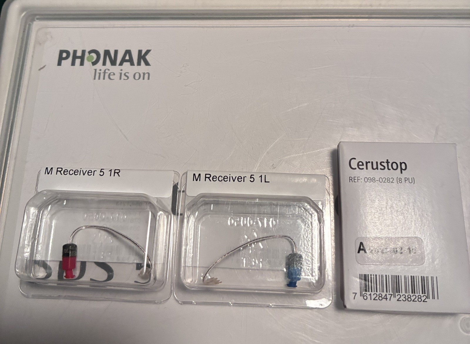 Phonak Sonova AG (M-Receiver) ( 5.0 M 1Right ) & (5.0 M 1Left) New USA seller 