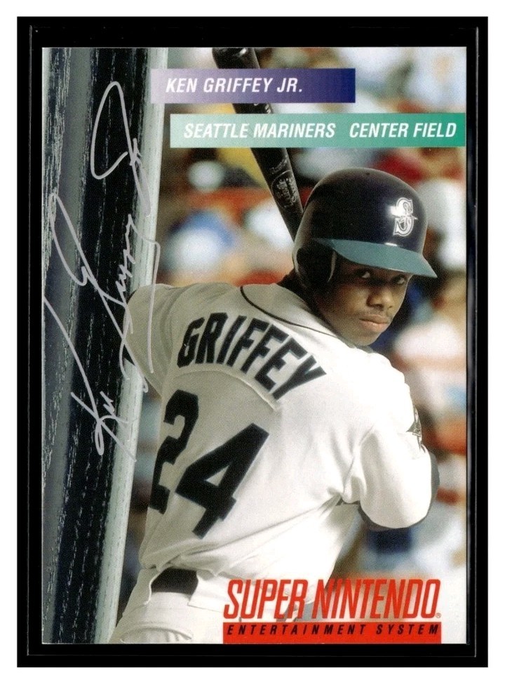 1994 Super Nintendo Ken Griffey Jr. SNS-JR-USA Promo Promotional 
