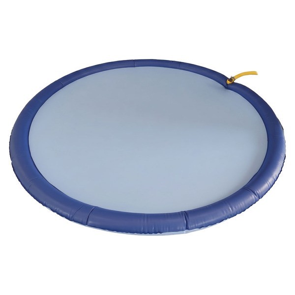  Heart to Tail Solid Blue Pet Splash Pad