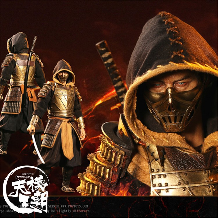 Presale POPTOYS EX049 1/6 Representative from Hell Warrior Scorpion Figure Model