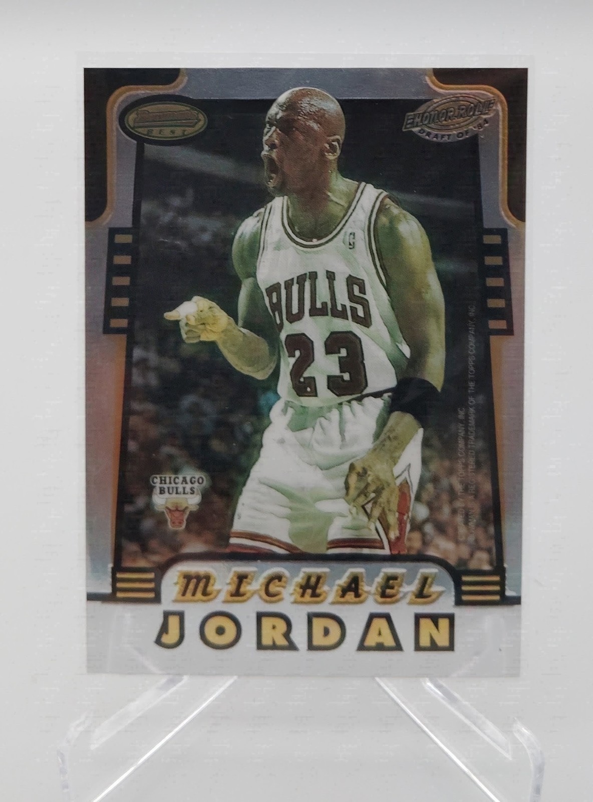 1998-99 Bowman's Best Michael Jordan #MJ2 Honor Roll Chicago Bulls