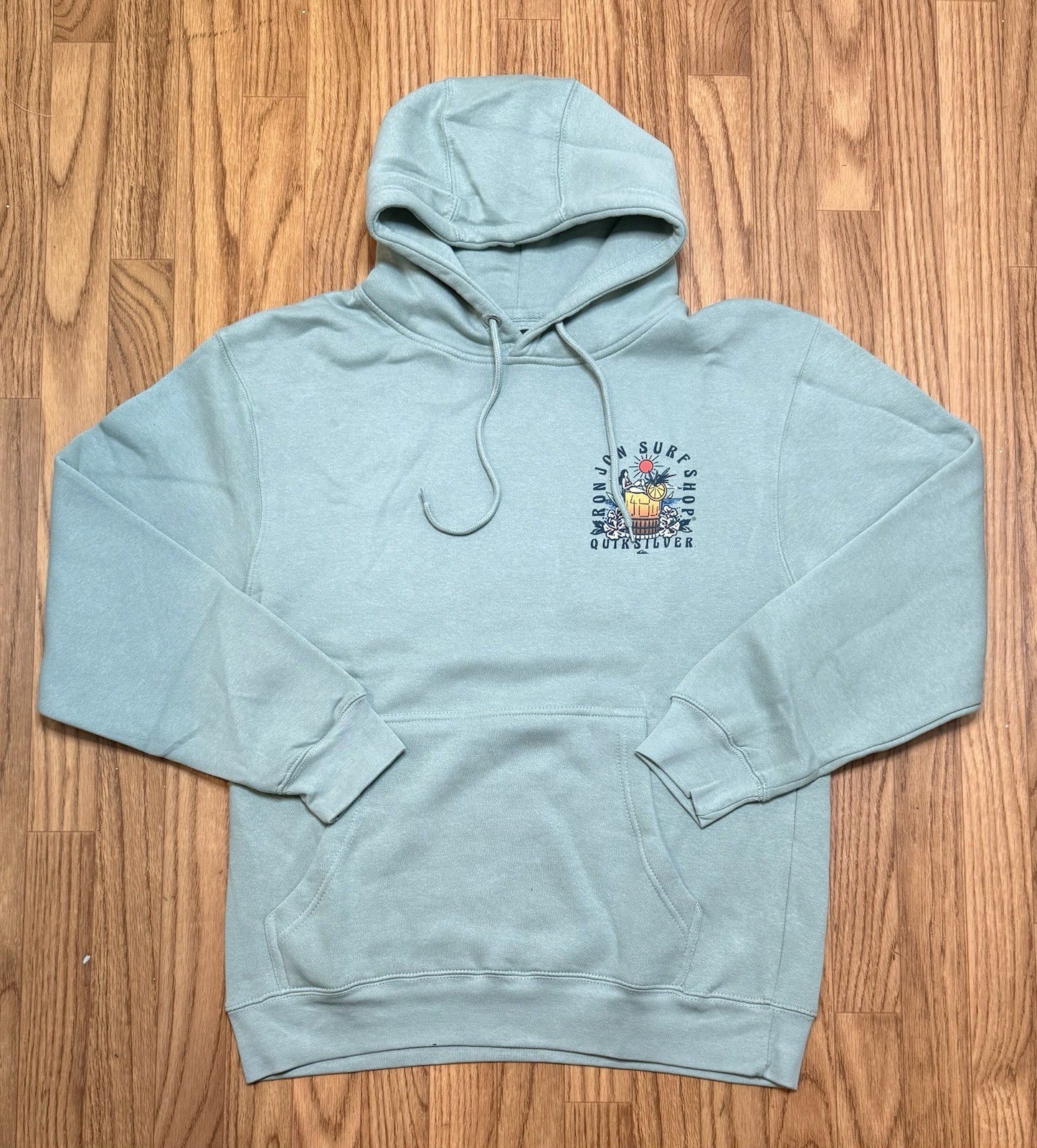 Quicksilver Blue Hoodie Size Medium Quicksilver Blue Hoodie Size Medium