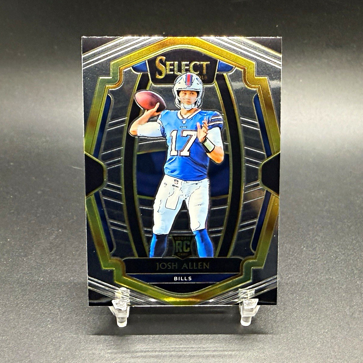2018 Panini Select - Josh Allen - Premier Level Rookie Base #139 Buffalo Bills 2018 Panini Select - Josh Allen - Premier Level Rookie Base #139 Buffalo Bills