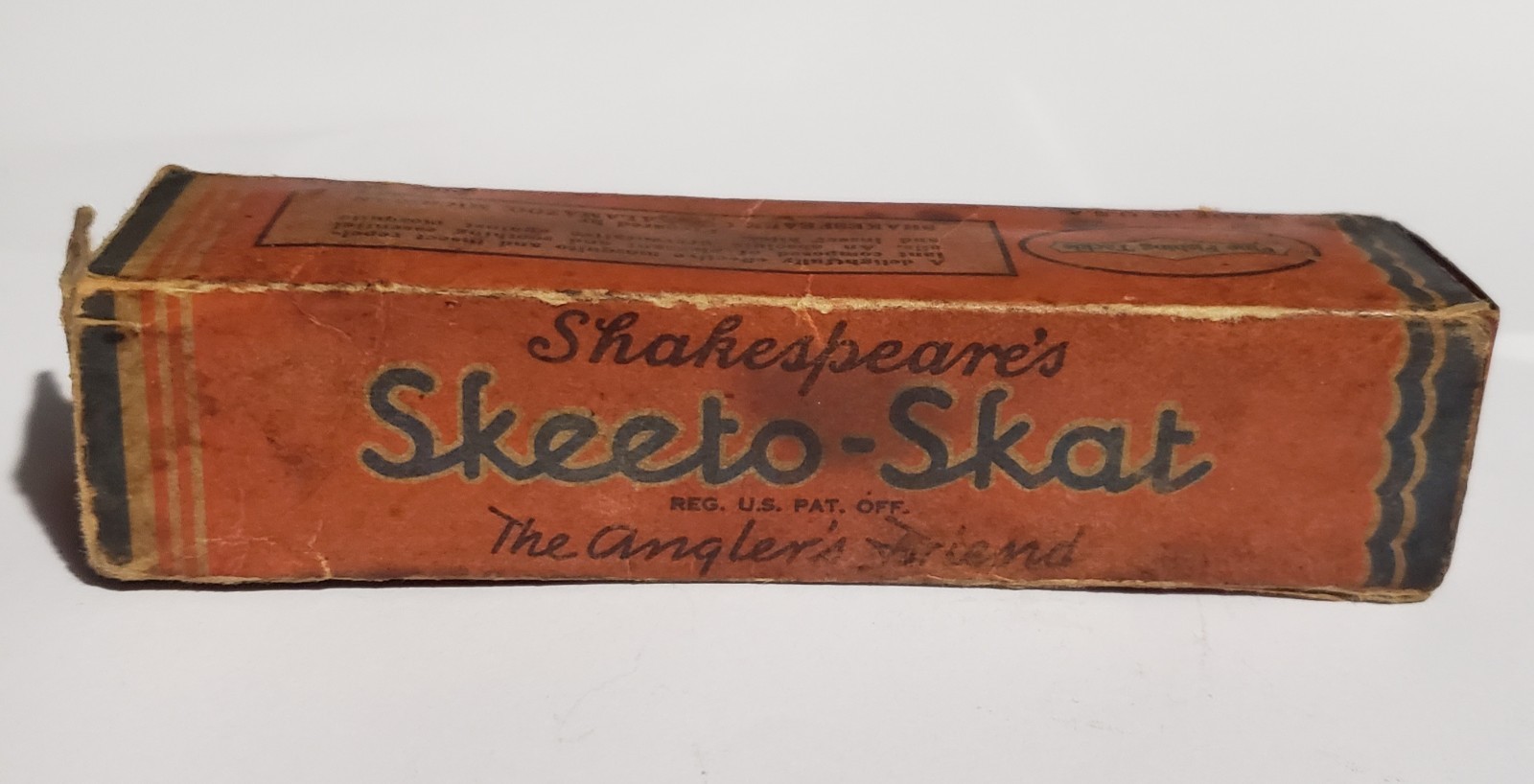 Vintage Rare Shakespeare\'s Skeeto-Skat The Anglers Friend Mosquito Repellent Box Vintage Rare Shakespeare\'s Skeeto-Skat The Anglers Friend Mosquito Repellent Box